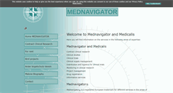 Desktop Screenshot of mednavigator.de