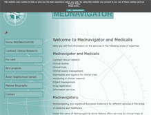 Tablet Screenshot of mednavigator.de